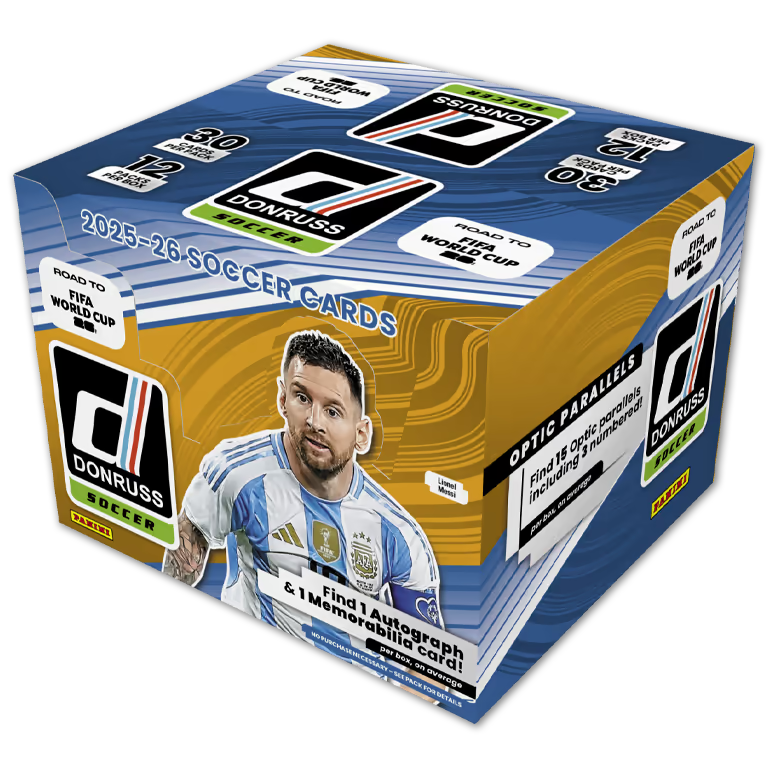 #1 PYT PANINI Donruss Road to FIFA World Cup 2026 Hobby Box
